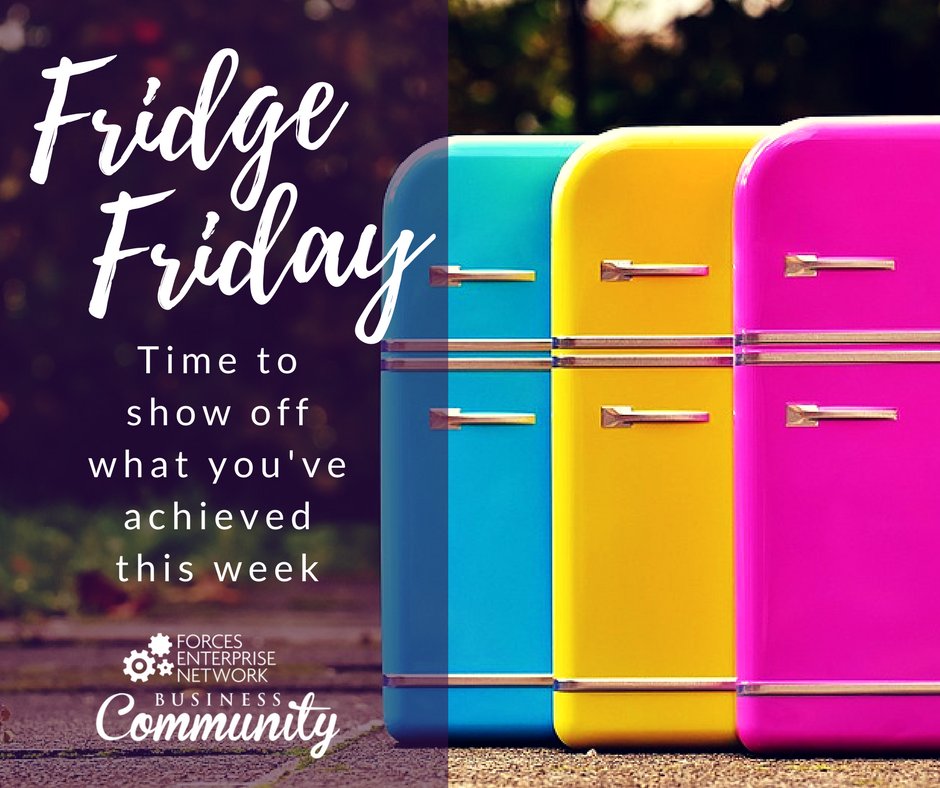 FENBusCom's tweet photo. Its Fridge Friday!  This is where #FENBC share the successes of the week!  @InDependent_Org @spousebits https://t.co/rQpoXBrmsL
