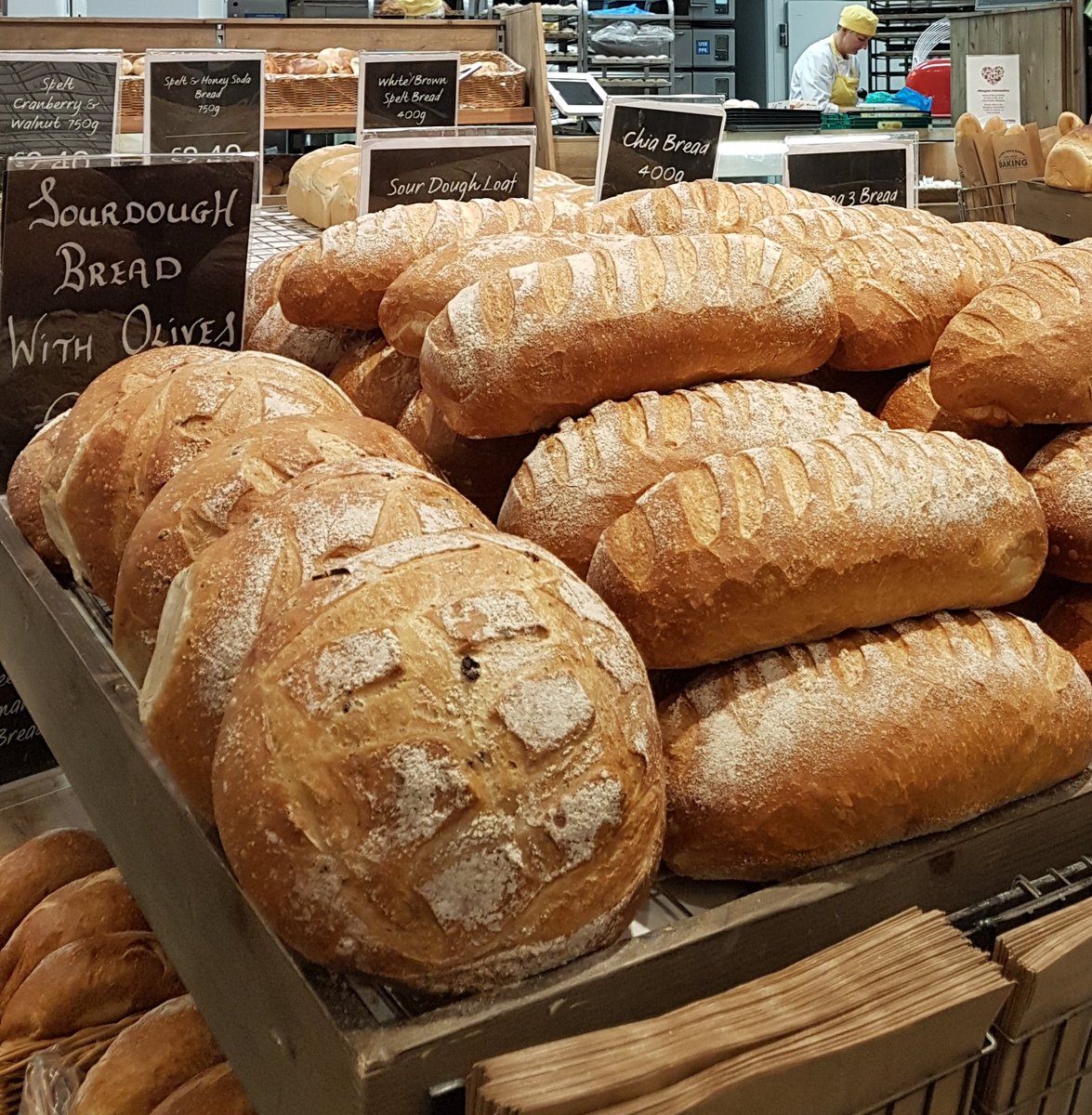 Our bakers have been working hard since 3am.... #Fresh #Bread #TraditionalBaking #Super #Valu