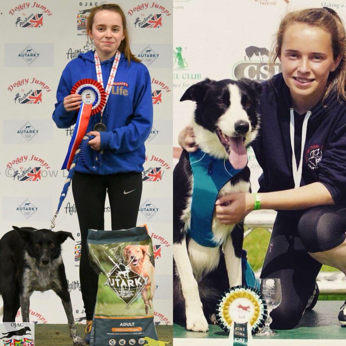 JACSCOTLAND's tweet photo. We would just like to say a massive good luck to Ciara Mellor who is competing in the British agility championships this weekend! 🐶☘️ https://t.co/xSBWTYpE7S