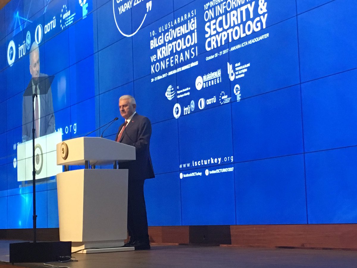 Turkiye Artik Bilgi toplumudur. ISCTurkey 2017 acilis konusmasnda Basbakaniz Sn Binali Yildirim Soyler'i