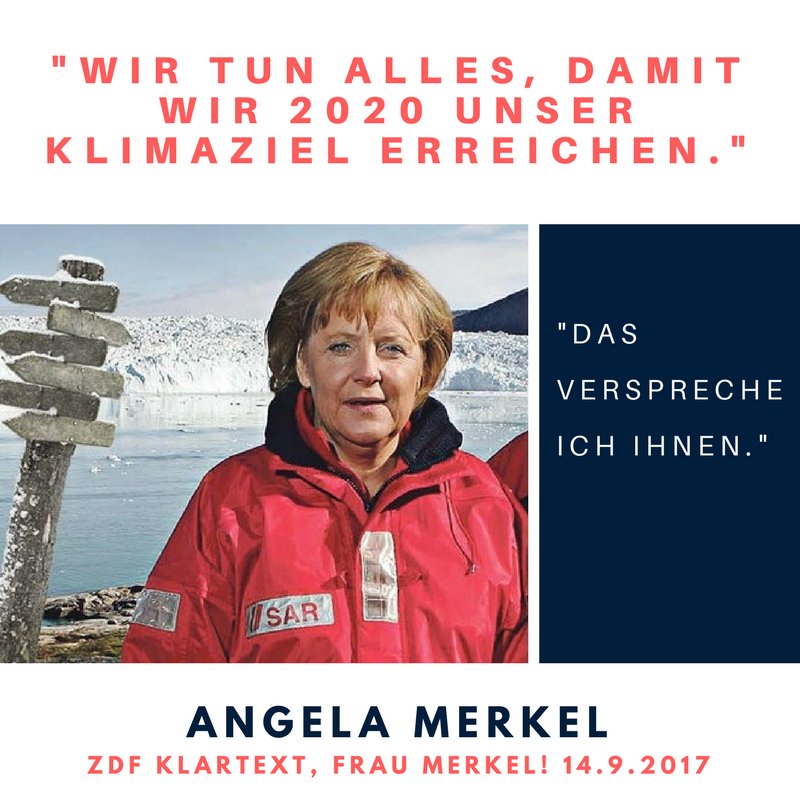 klima_allianz's tweet image. Frau Merkel, lösen Sie Ihr Versprechen ein! Beschließen Sie dieses #Klimaschutz-Sofortprogramm. #Kohleausstieg bit.ly/2xUFhHO