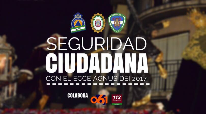 <a href="/BomberosMotril/">Bomberos Motril</a> con el Ecce Agnus Dei 2017