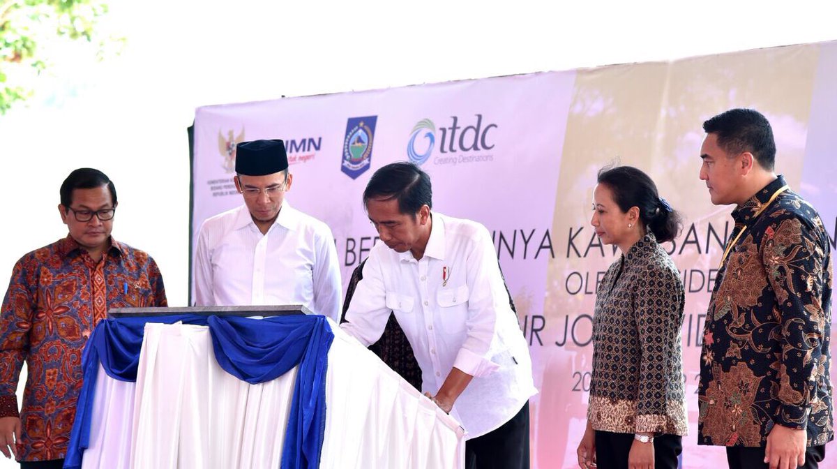 KEK Pariwisata Mandalika langsung dibangun 8 hotel bintang 5, sirkuit motor GP, Masjid yg sangat besar dan fasilitas olahraga air #kerja