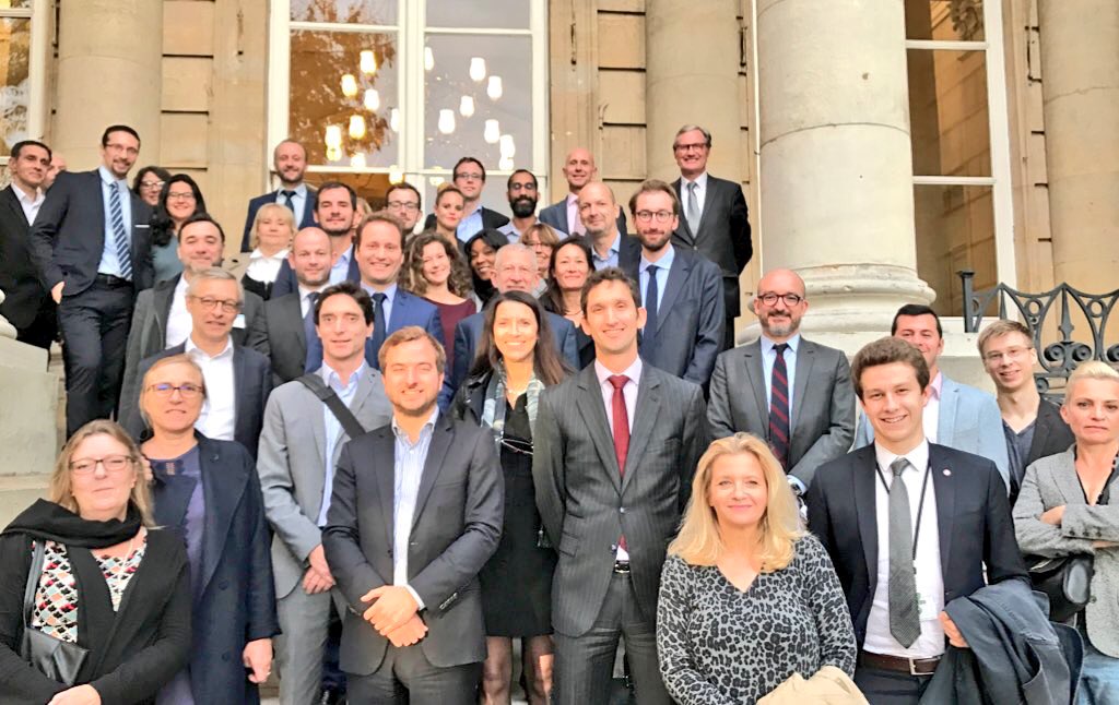 PGenevey's tweet photo. Visite de l'AN + cocktail de remerciements avec explicat° des #ReformesAN pour 50 membres de la #TeamMaillard / Merci @SylvainMaillard ! ✊🏼 https://t.co/KUgpCsfUBu