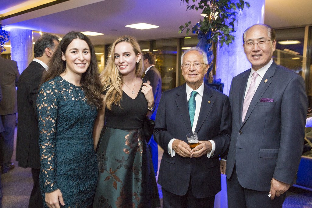 EleniAnt1's tweet photo. World Maritime Day 2017: Celebrating @IMOHQ with IMO Secretary General Kitack Lim and previous SG Efthymios Mitropoulos #shipping #WMD2017 https://t.co/OQfrI6Wdgt