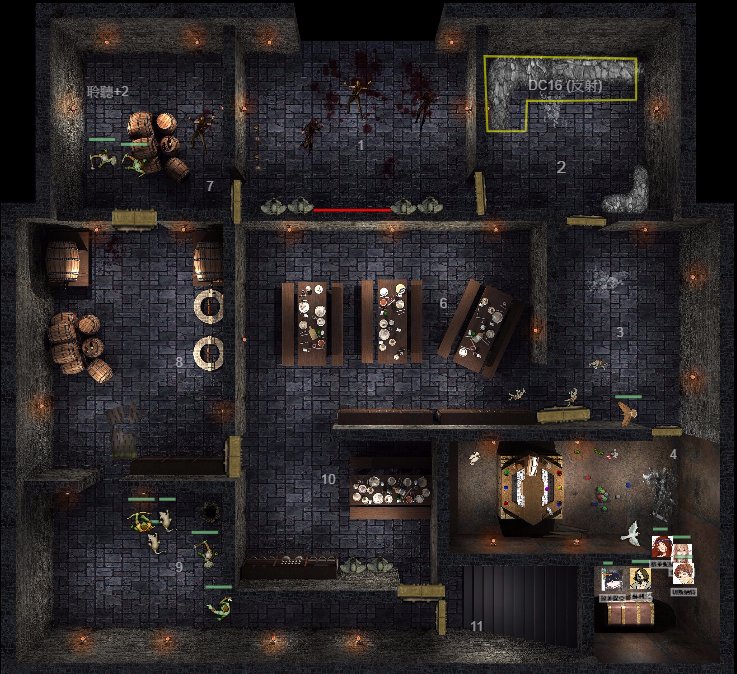dying_zz's tweet photo. 都畫完了,好有成就感!!
#roll20 #DnD #map #3DMX https://t.co/r7hFTmLkaB