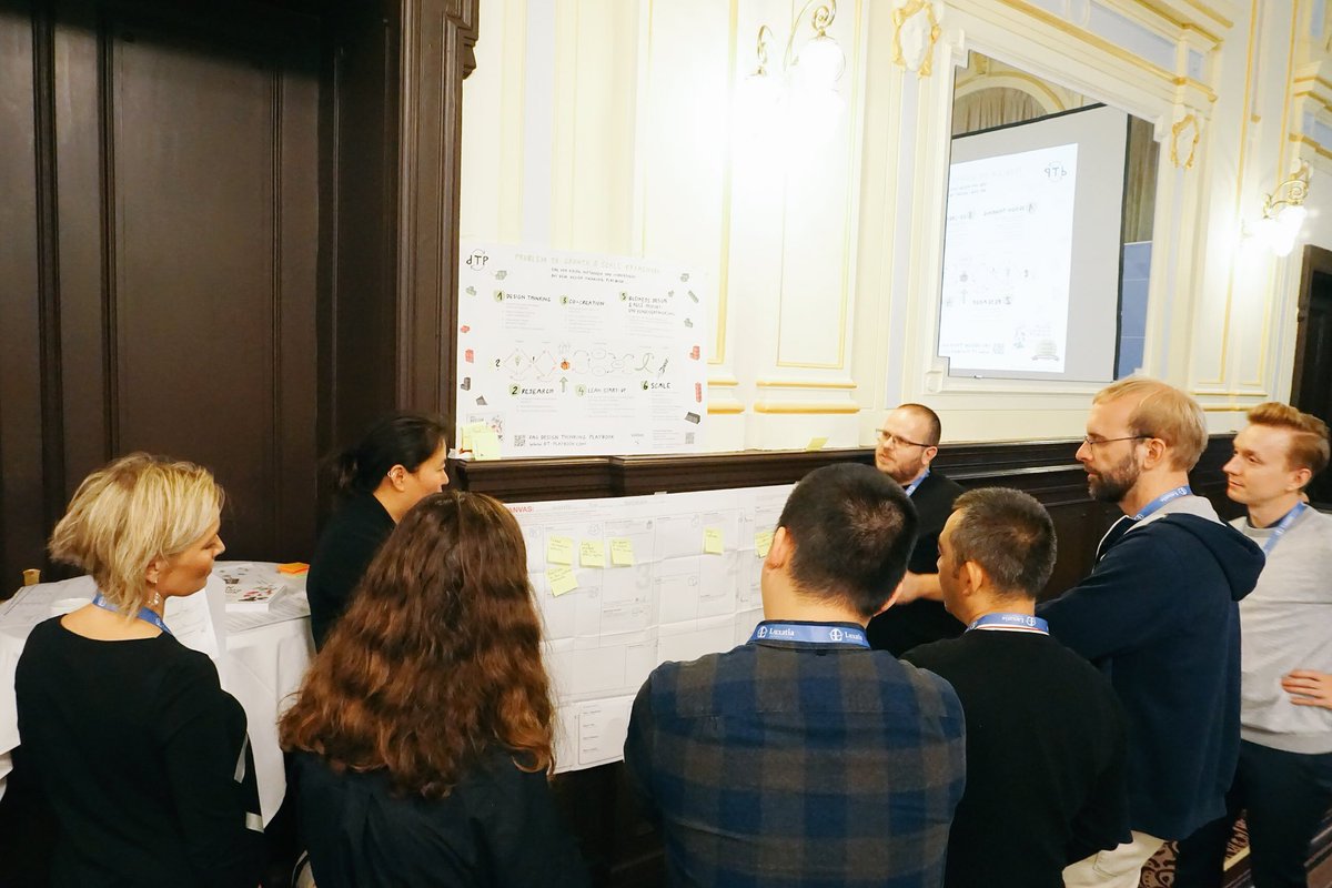 Luxatia_intl's tweet photo. We are starting Day 2 of Design Thinking Summit with an #interactive #session conducted by Patrick Link @hslu #DesignThinking2017 #DT2017 https://t.co/oqXUd3tm66