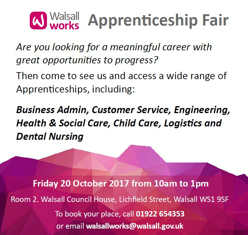 Apprenticeships walsall