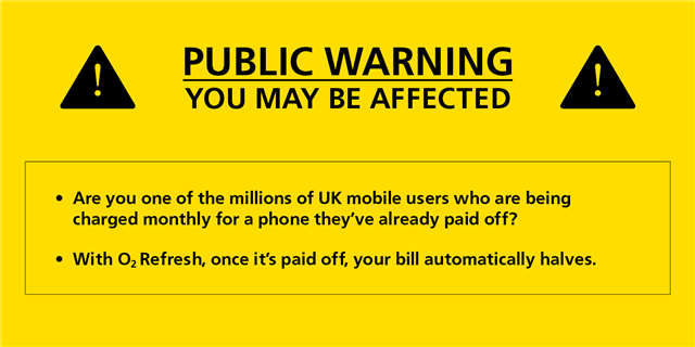 robdaviesO2's tweet photo. Don't keep paying for a phone you've paid for. On #O2Refresh your bill halves when you've paid it off. https://t.co/Ie2553PYQM #TeamO2 https://t.co/GubehLjS6R