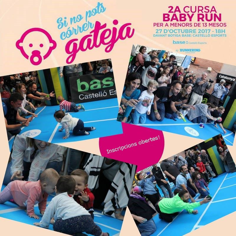 ViladecansTweet's tweet photo. 👶 Si no pots córrer, gateja! @sitocastello  impulsa la 2a Baby Run per a menors de 13 mesos. Més informació ➔ https://t.co/YNDx5EAx2C https://t.co/rSN71hRC35