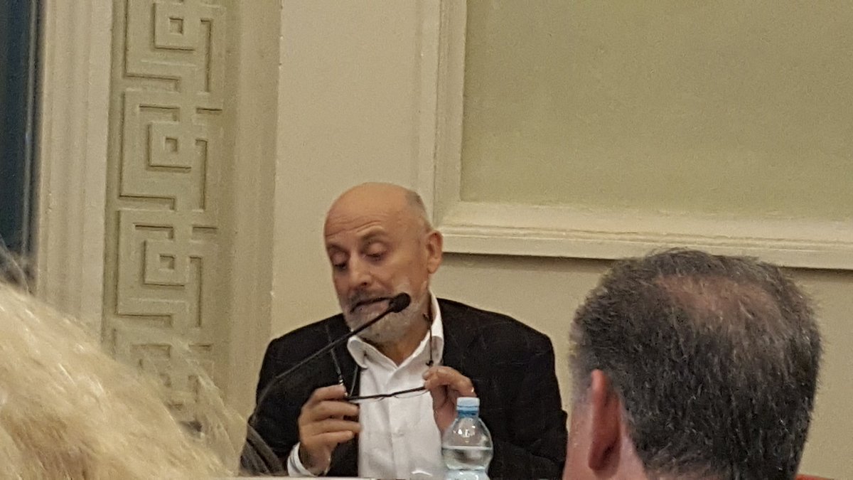 Saurross's tweet photo. #Istao50 Sterlacchini: innovazione tecnologica presuppone innovazione organizzativa e responsabilizzazione  operatori @univpm @cislmarche https://t.co/GXAfuKChs6