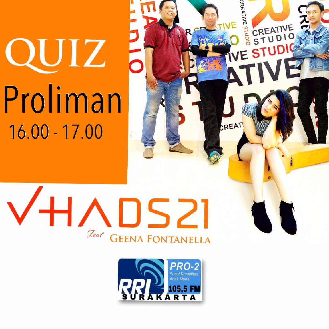rriproduasolo's tweet photo. Ojo laliii sahabat jam 4 soree eneng quis #vhads21 @vhads21 #Prolimanpro2fm @PRO2SKA https://t.co/VDC1mYXwvz