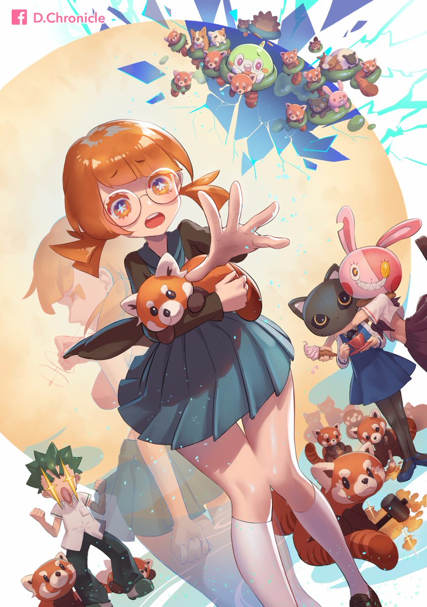 「お久しぶりです! 」|deme◆お仕事募集中のイラスト