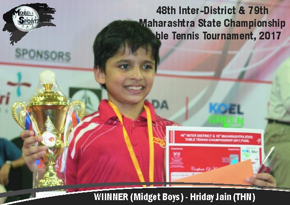MobiSportz's tweet photo. Winner(Midget Boys) Hriday Jain || Maharashtra State Table Tennis Championship 2017, Balewadi
#mstta #MobiSportz #MindScript #THN #thane https://t.co/UFNtGPB0xy