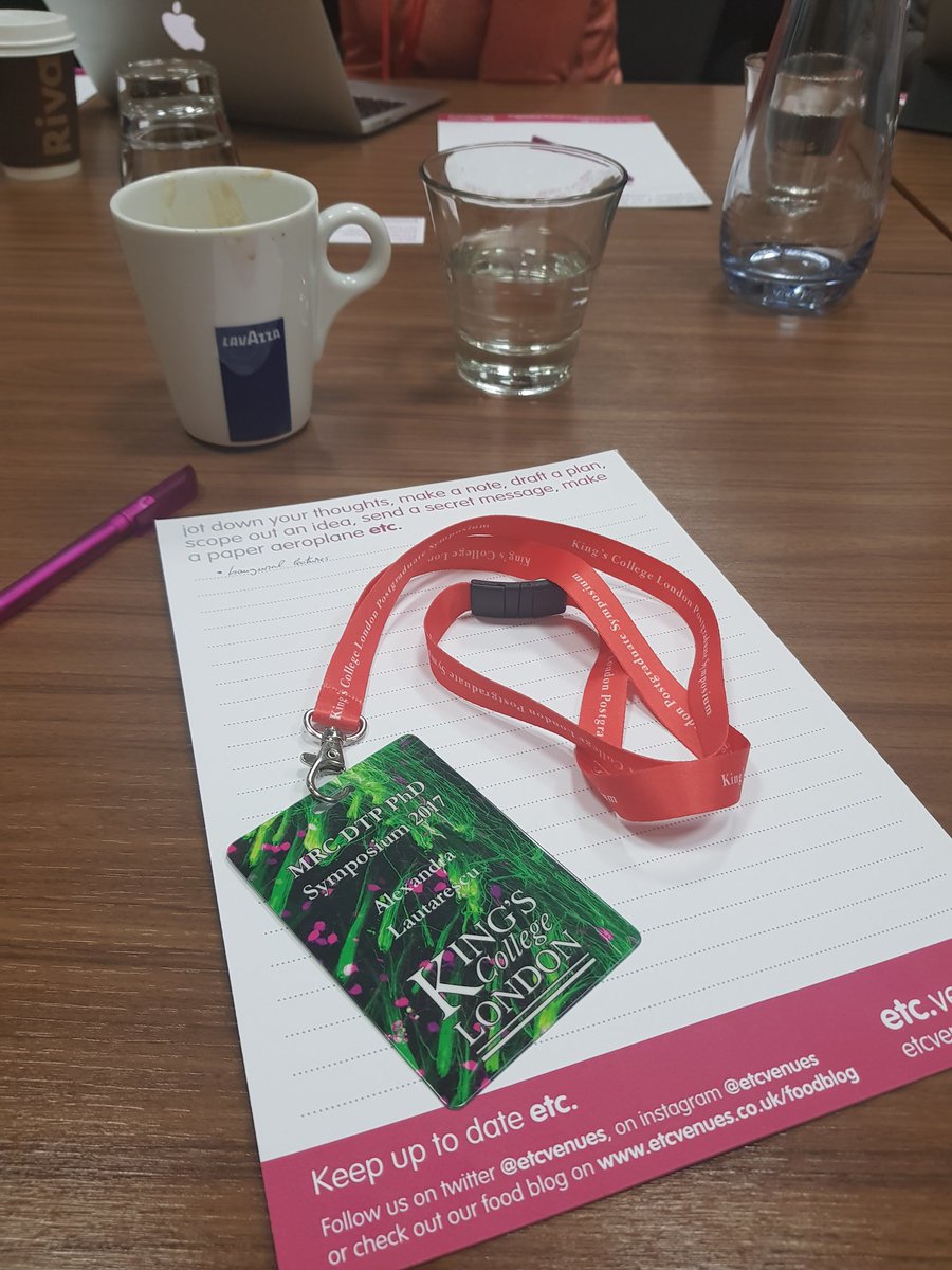 AleLautarescu's tweet photo. Good coffee to start the day at #MRCDTPSymposium. βββ #MRCDTP #KCL #KingsCollegeLondon https://t.co/GPsLUo2sbu