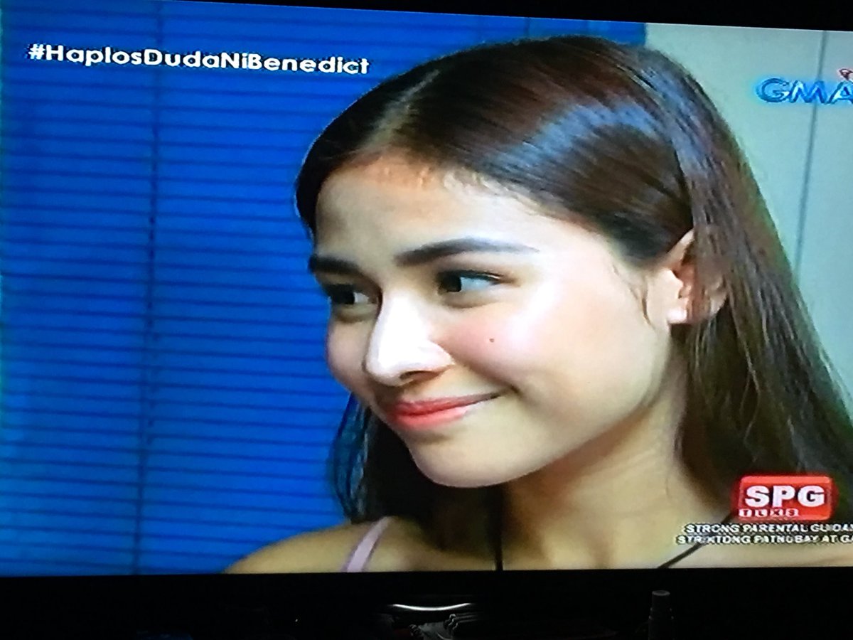 SanyaWarriors's tweet photo. Yehey naka smile si Angela #HaplosDudaNiBenedict @sanya_lopez @GMADrama https://t.co/rUEI2VBwYf