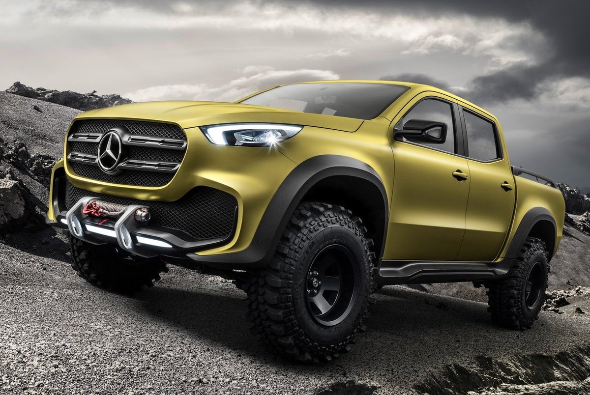 DaveTheCarGuy's tweet photo. I've been following the development of @MercedesBenz_SA X-class bakkie from concept to reality. Heading to Chile to drive it this week. https://t.co/ODvc2eOm71
