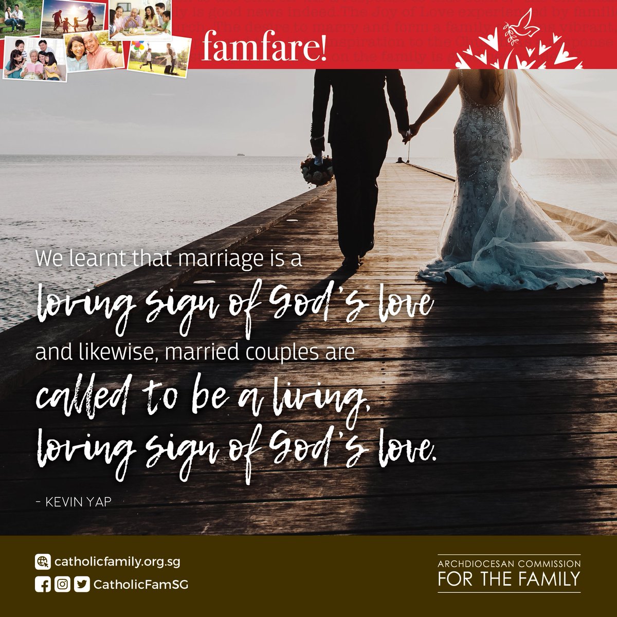 CatholicFamSG's tweet photo. After 28 years of marriage, training to be couple mentors for Couple Mentor Journey taught Kevin and Isabel Yap new lessons about #marriage. https://t.co/dOOyEyusmy