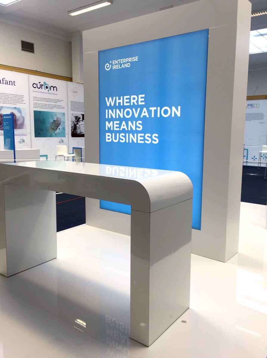 ExhibitDesignGr's tweet photo. Top medtech companies from around the world come together @Entirl #MedinIreland exhibition &amp; meeting space designed by @ExhibitDesignGr https://t.co/ssvirFJ3xe