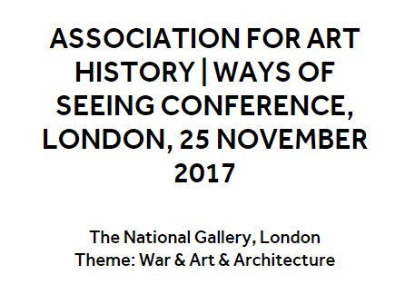 forarthistory's tweet photo. There are still some tickets left for #Alevel Conference #WaysofSeeing. Info about speakers, talks & workshops here: https://t.co/kanOiqSHZw https://t.co/h3yH7Q3ktJ