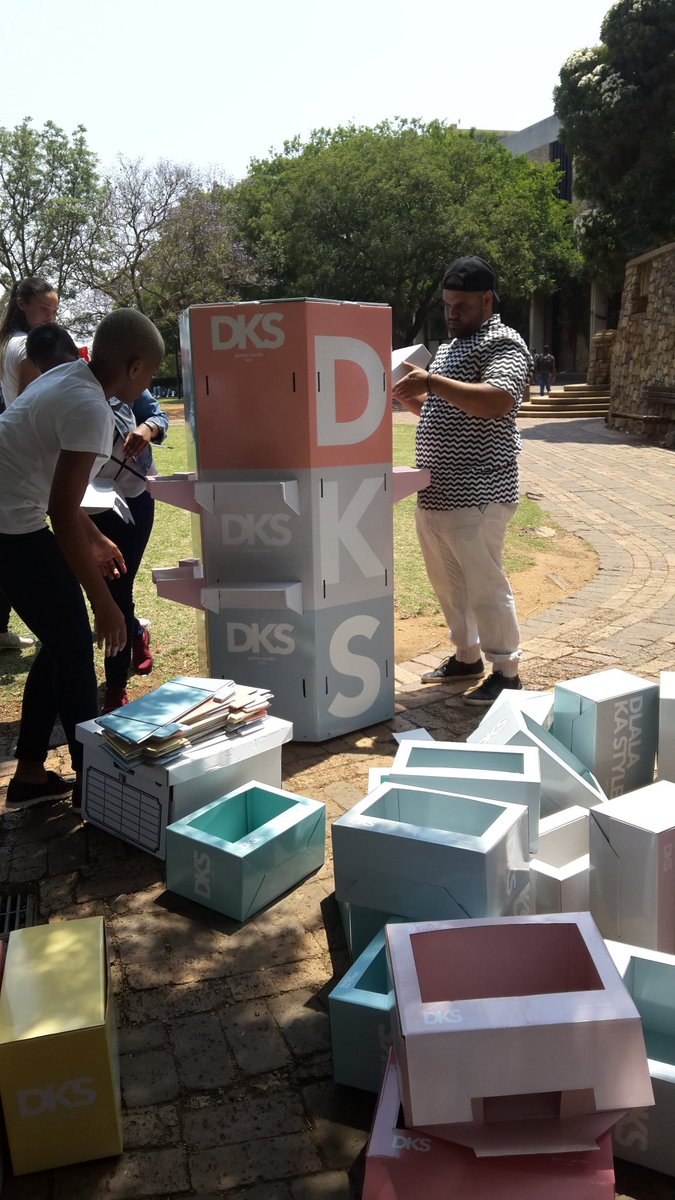 PierreCardinZA's tweet photo. We are kicking it out at Wits University's Library Lawns today! Have you seen us? Come and tell us your #StoryOfStyle and you could WIN! https://t.co/ZZunHnZESd