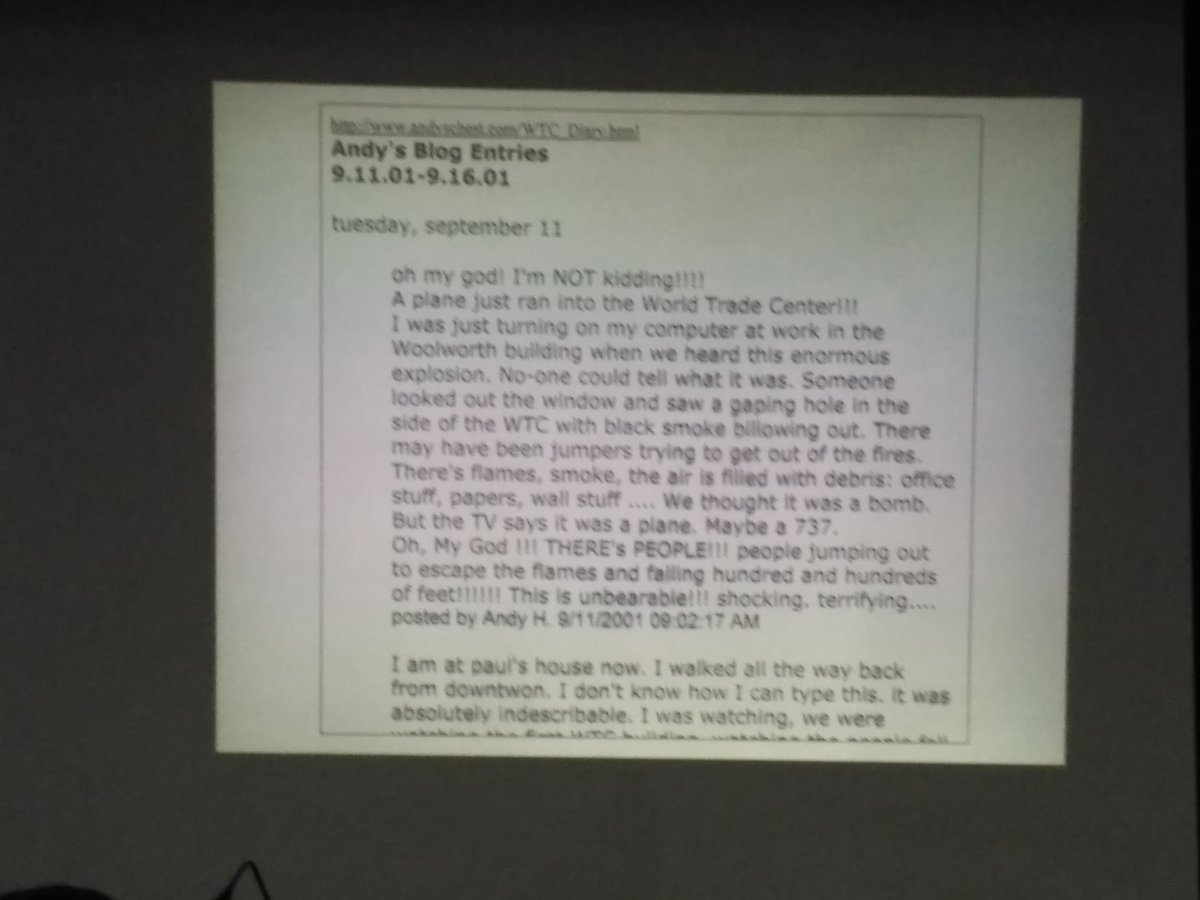 Collaborative effort in reporting is important during war reporting as in this blog entry post 9/11. #ConflictReporting #acjlive