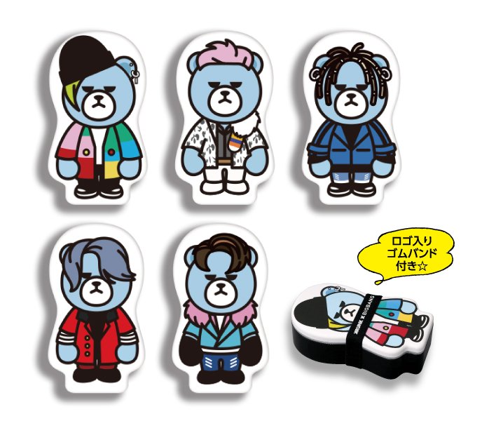 YGJAPANofficial's tweet photo. 【#KRUNK X #BIGBANG】10/27（金）よりアミューズメント施設専用景品『ランチボックス』&amp; 抱きごこちバツグン😘💕もちもち生地の『もっちりクッション』が登場😆👏お早目に近くの店舗に足をお運びください😉✨
▶️https://t.co/oljKfev0o4 https://t.co/SRCZ78Pdy6
