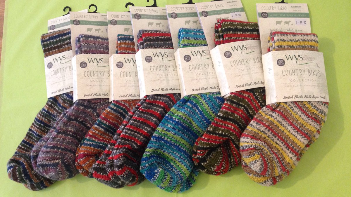 ewe and yarn on twitter we have wys country birds socks in but
