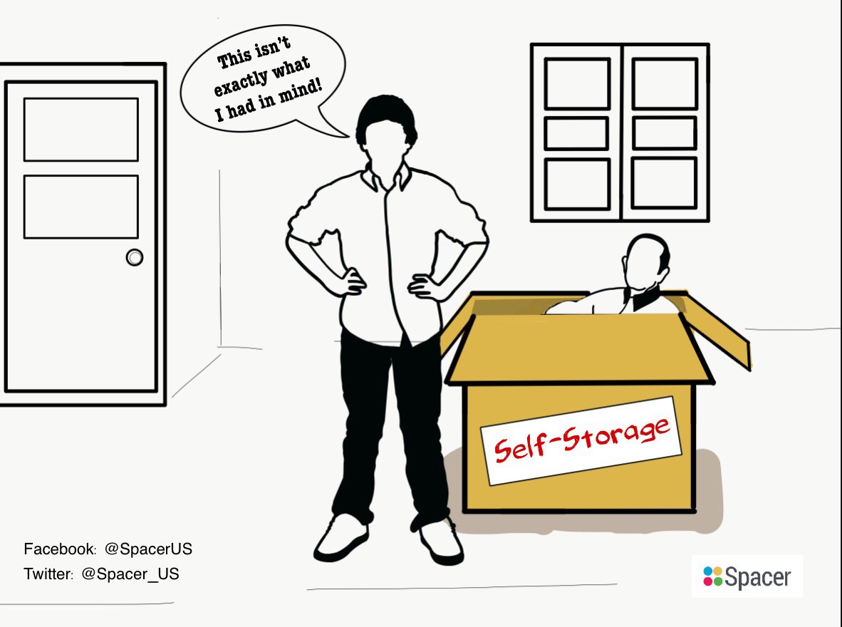 When I said SELF-STORAGE... 😂🤣😆
But for everything else... we have the perfect space for your storage needs.

#Spacer #StorageSolution