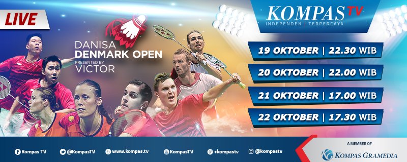 Jadwal Denmark Open 2017
