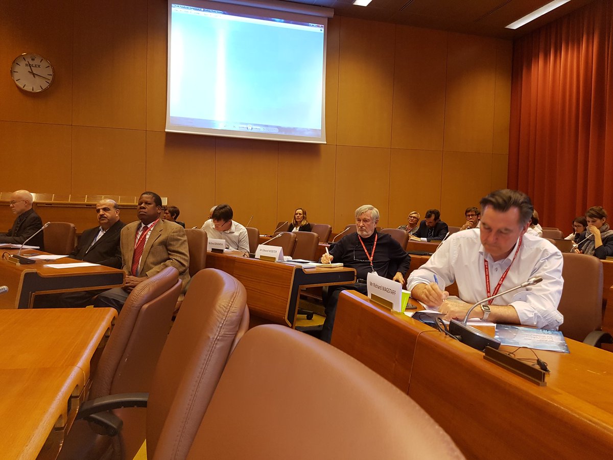 ILOACTRAV's tweet photo. .@GuyRyder addressing participants of the @ilo Symposium on the #FutureofWork. #ILOFOW https://t.co/YzCzIL5WD9