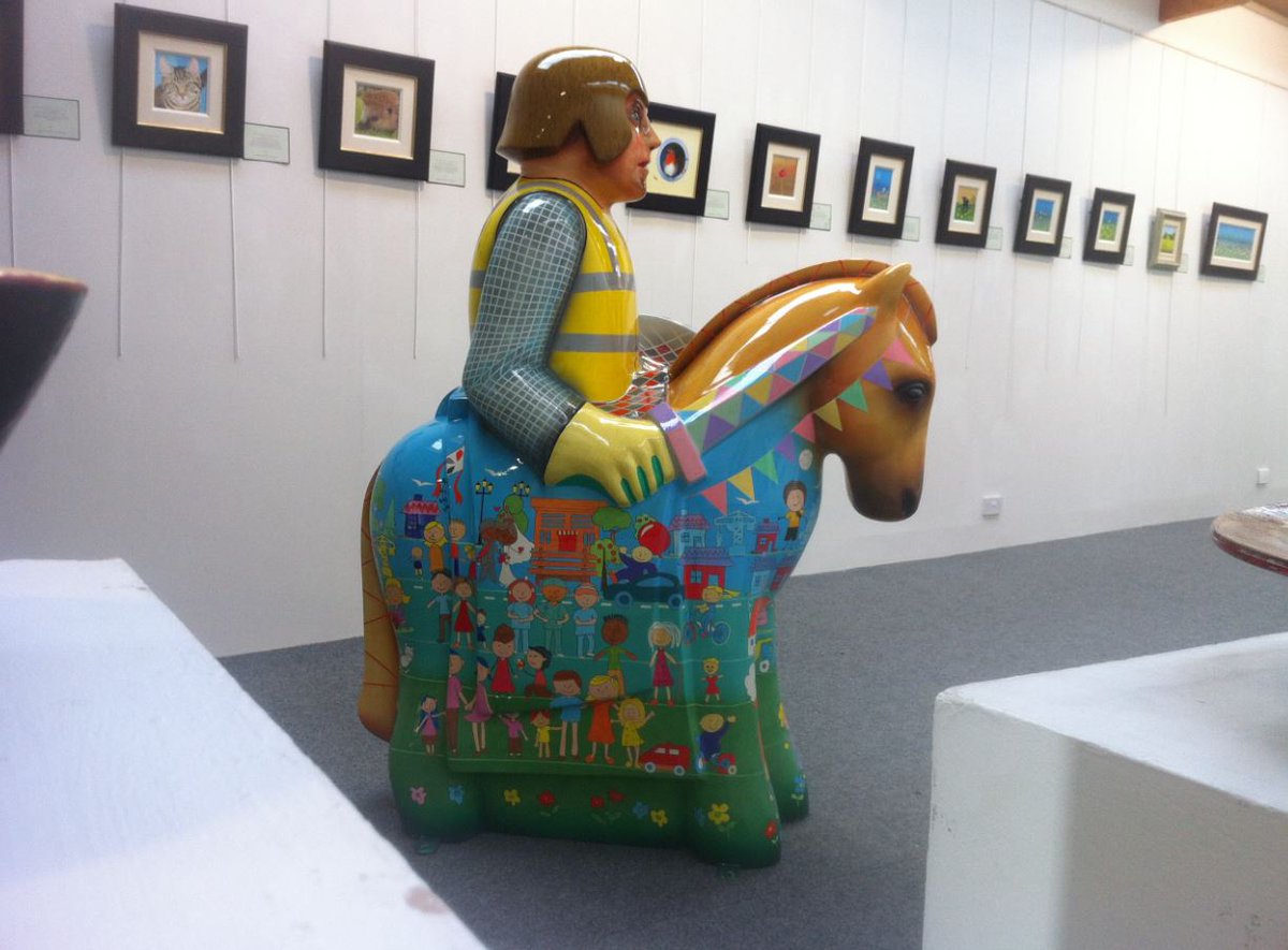 Visit <a href="/ConstructKnight/">Construction Knight</a> this weekend at Lincoln's Sam Scorer Gallery!