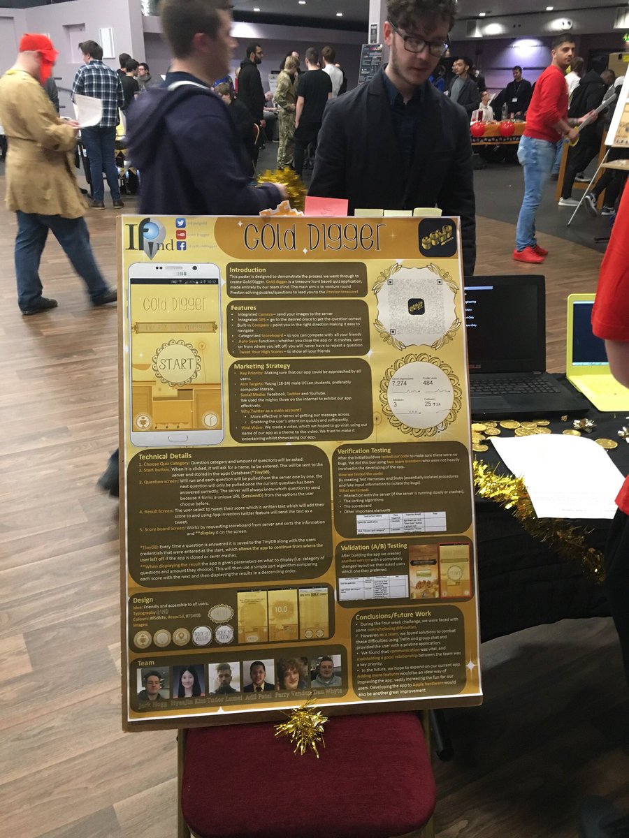 F2_Clueless's tweet photo. Really good posters and displays out there #UCLan4WC @iFindGold @D4DynamoStudios @MaPlusPlus @local_c1 https://t.co/MzjwCqUbec