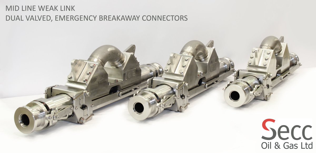 Pleased to announce the delivery of our second gen Mid Line Weak Link connectors to the GoM #subsea #connectors #oilandgas #wellintervention