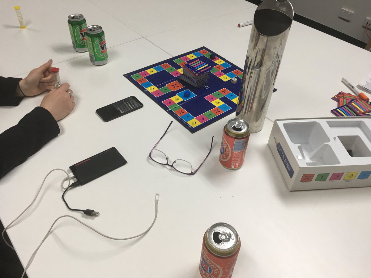 Leanne_Berry's tweet photo. My reward for becoming the first Certified Partner in AustralIa for with #HRCentral, beer and Pictionary with the team @HRCentralPtyLtd https://t.co/X2srCcfddW