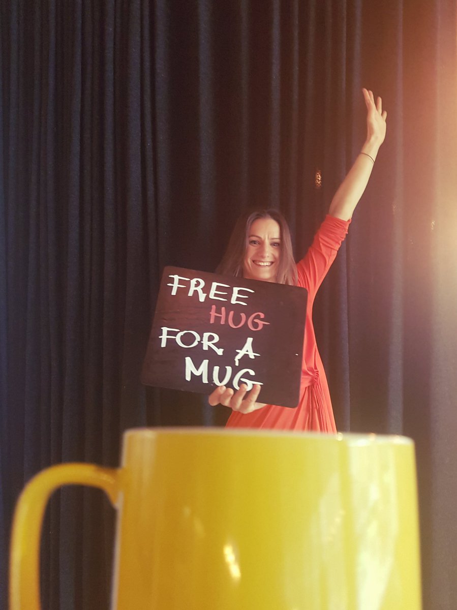 SkinnersCafeWS's tweet photo. #freehugforamug We're focusing on #Sustainability every customer who uses a mug gets a hug @WSLeathermarket @BermondseySt @VacherinLondon https://t.co/LVCUlubggt