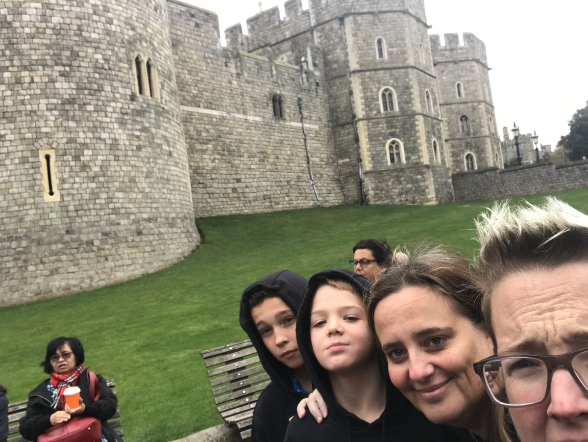 LWS_Art's tweet photo. #LWSCultureDay Windsor with Liam and Jon @LWSAcademy https://t.co/e7wq601HP0