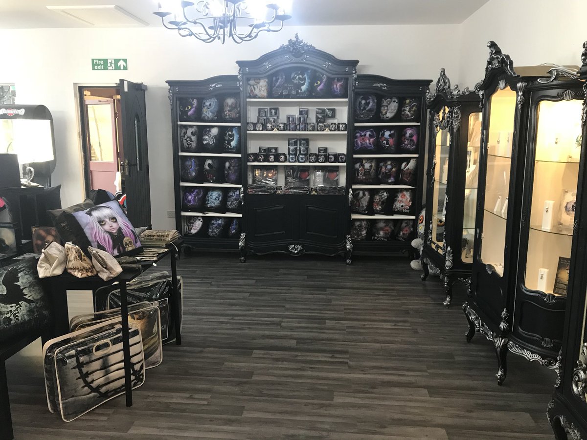 Frightlings's tweet image. #Frightlings store now open at Elsecar Heritage Centre 💀💙