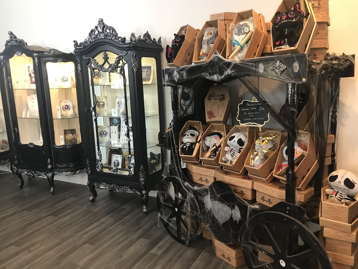 Frightlings's tweet image. #Frightlings store now open at Elsecar Heritage Centre 💀💙