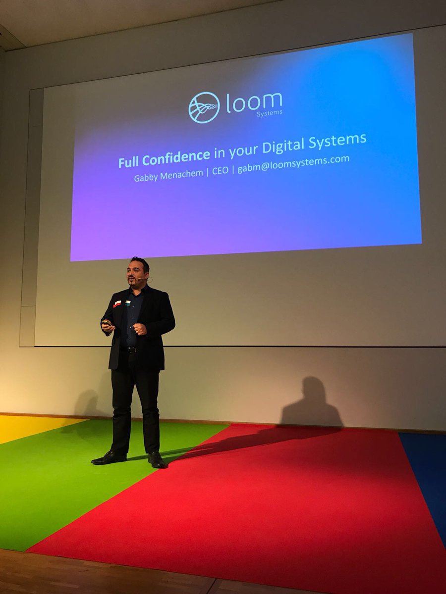 Loom_Systems's tweet photo. Thx @Mercedes-Benz for the honor to present Loom's #DigitalTransformation solution #bridgeatl17 https://t.co/RAIFeGufcf
