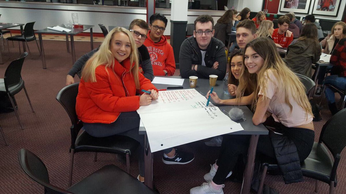 scfc_foundation's tweet photo. Busy working on our #NCS #SocialActionProject at #SCFC today. @NCSWM1 @stjosephsstoke https://t.co/WgZvGt5bYx