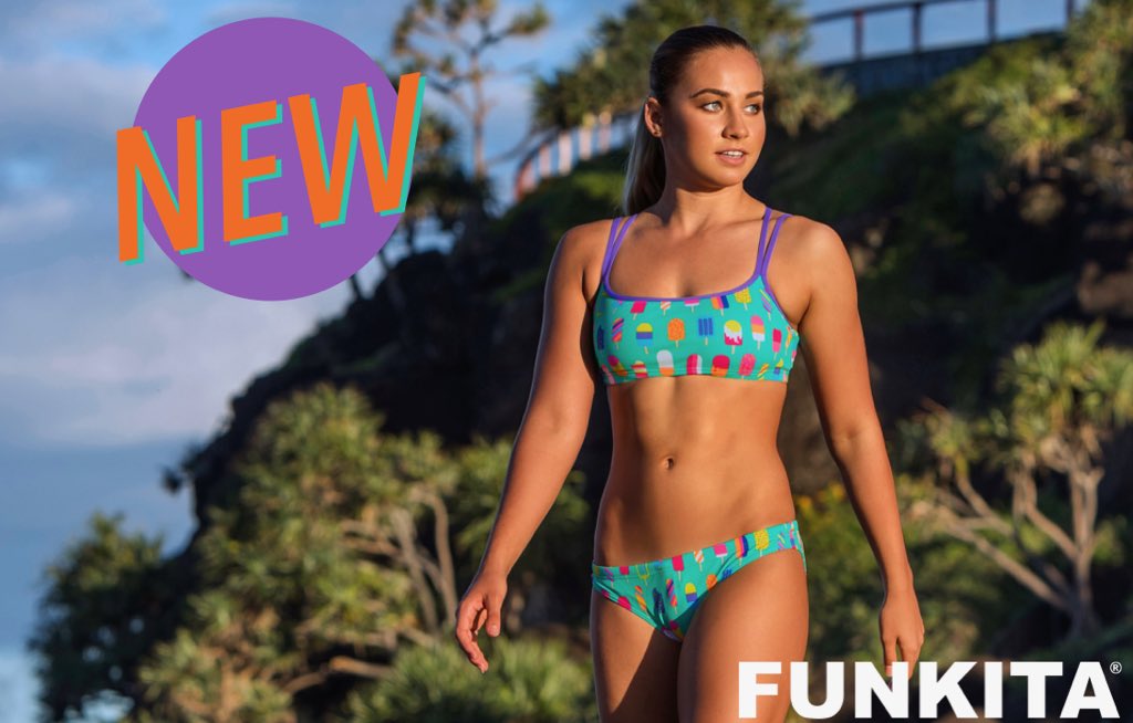 goggleboxswim's tweet photo. βοΈπ¦Bring back Summer in popping @funkitauk Girls #PopsicleParade Criss Cross Bikini | Shop here https://t.co/CUkuaHXpRz #funkita #WildWater https://t.co/dScTY8cbEg