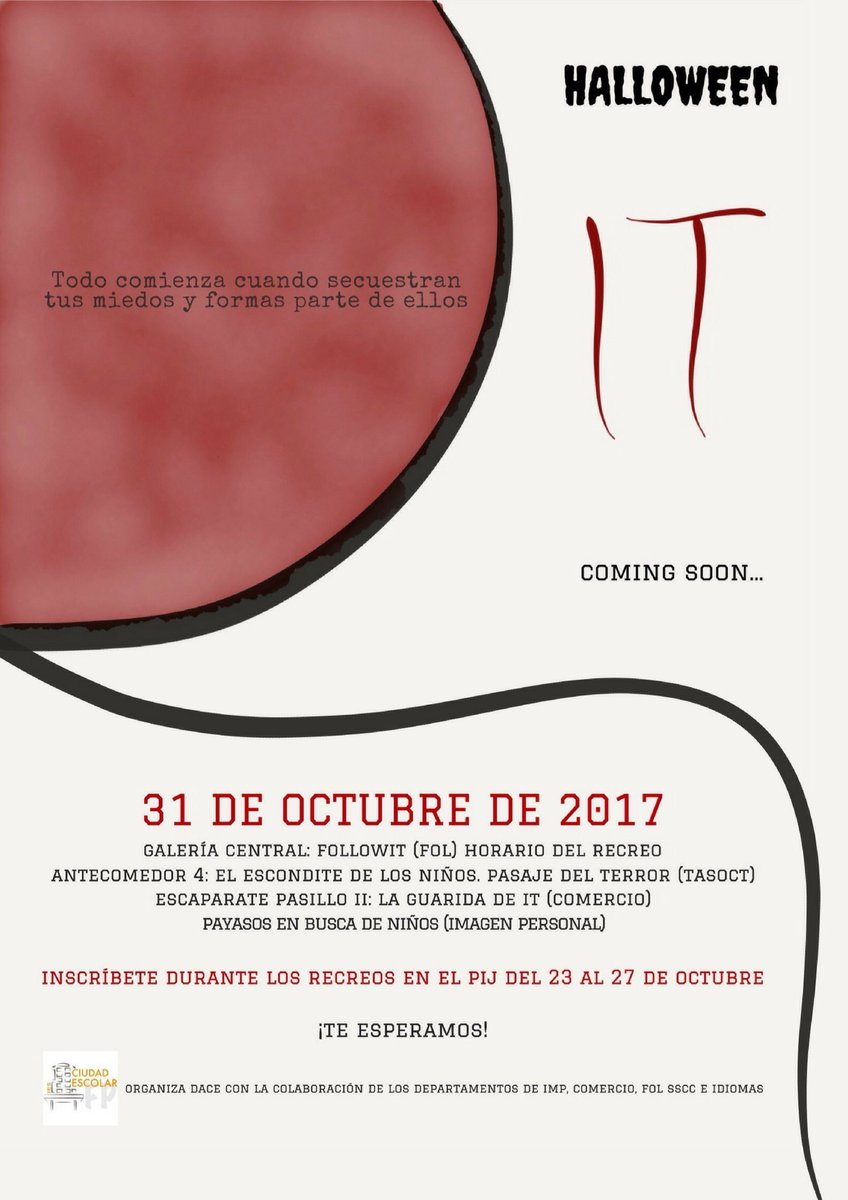paulamkdigital's tweet photo. #iesciudadescolar #marketingdigital #gvec #itishalloween #hallowit https://t.co/4Ids0ehEpL
