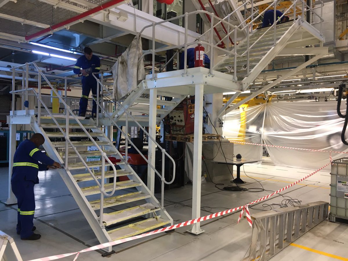 designcontract's tweet photo. Upgrading the platforms &amp; staircases at one of our clients’ premises #mcdesign https://t.co/LAqfJFY6nU https://t.co/Hdj2u9gwbq