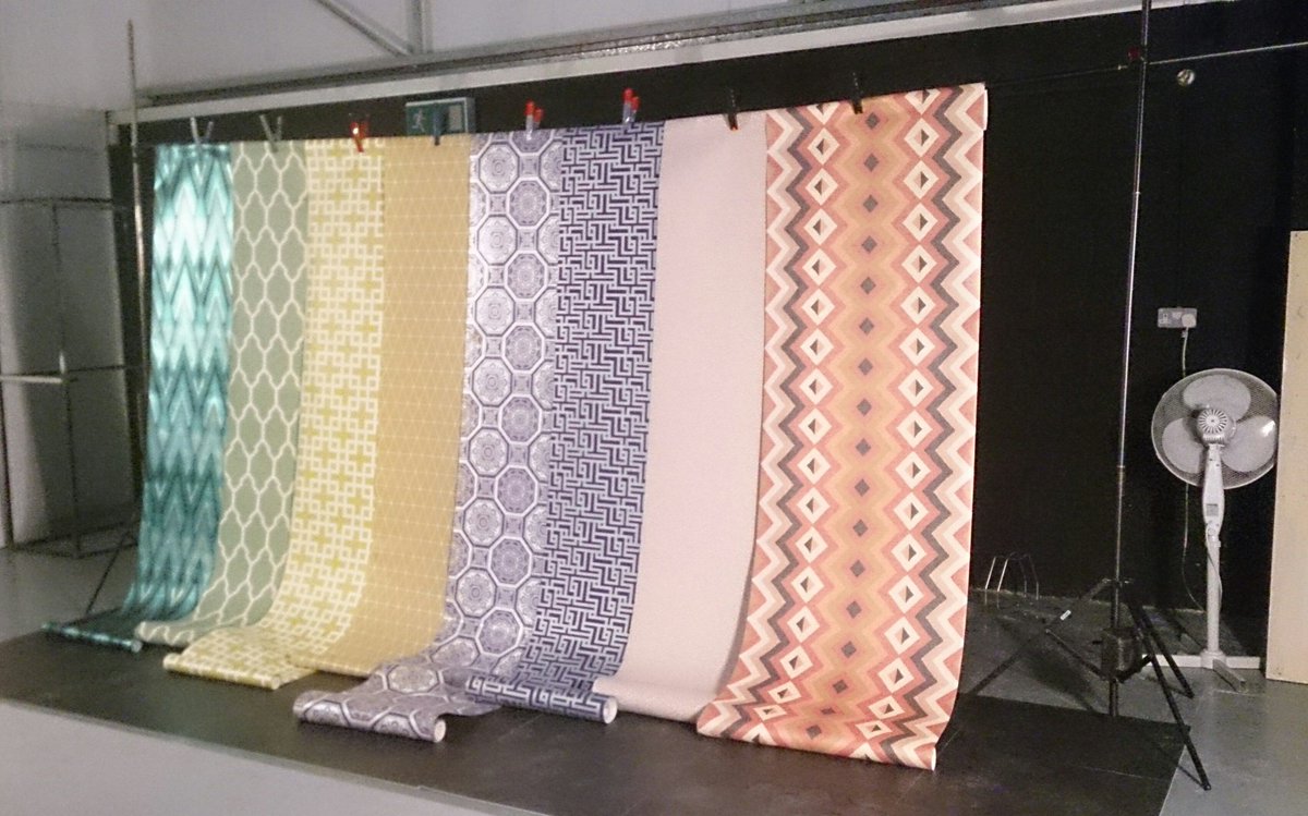 Which geometric would you choose? #thisishowweroll <a href="/RealHomes/">Real Homes</a> <a href="/AmeliaHelen20/">Amelia Smith</a> #wallpapershoot