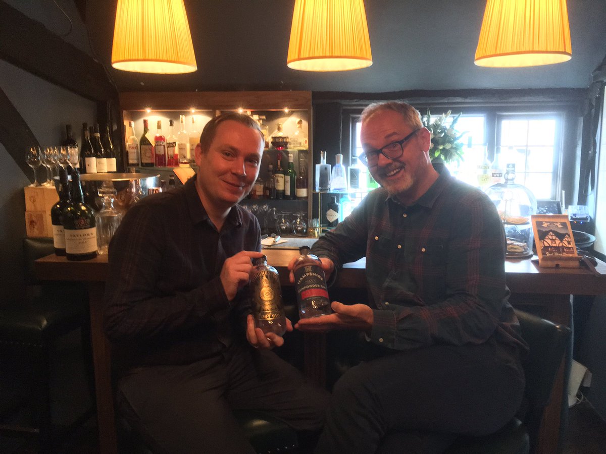 ChesilRectory's tweet photo. Another day another tasting! Amazing range of @TwistedNose @WinchDistillery in the bar at Chesil https://t.co/I9cbXIXBpm