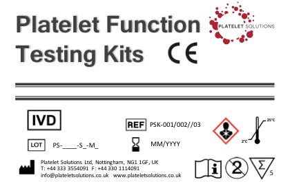 PSL_Nottingham's tweet photo. Platelet Solutions Ltd., Nottingham is pleased to announce the successful achievement of CE marking for its Platelet Function Testing Kits https://t.co/LjQ7OZ8Mjz