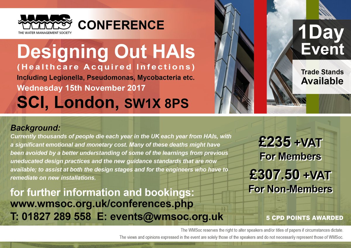 WMSoc1's tweet photo. WMS #DesigningOut #HAIs #Event 15th #November. The #Event #Background: #Available to #BookNow - #Secure #YourPlace: https://t.co/XJhDyT0a2g https://t.co/iRBha6M7IK