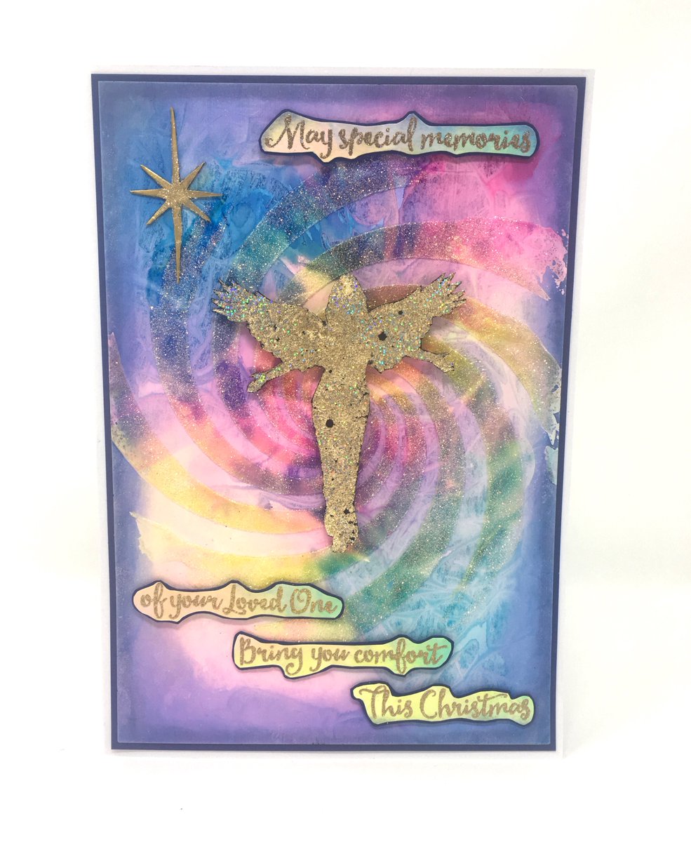 visible_image's tweet photo. Beautiful card by Pauline Butcher https://t.co/obm8JPx2Ef #visibleimage #christmascard #angels #memories #sentimentstamp #cardmaking #craft https://t.co/e9a2QRMTyD