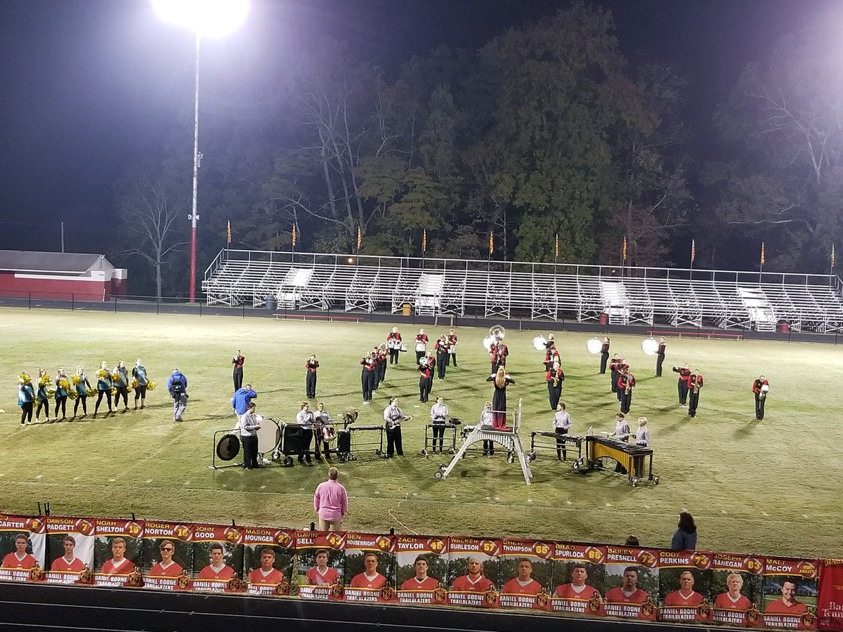 DBBlazerBand's tweet photo. Friday Morning Kickoff with Kasey Marler....Having an awesome time at Nathan Hale Stadium https://t.co/6VBqEH4YmA